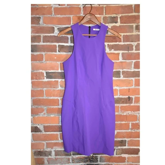 purple alexander wang dress T by Alexander Wang Super Stretchy Purple Dress Size 10